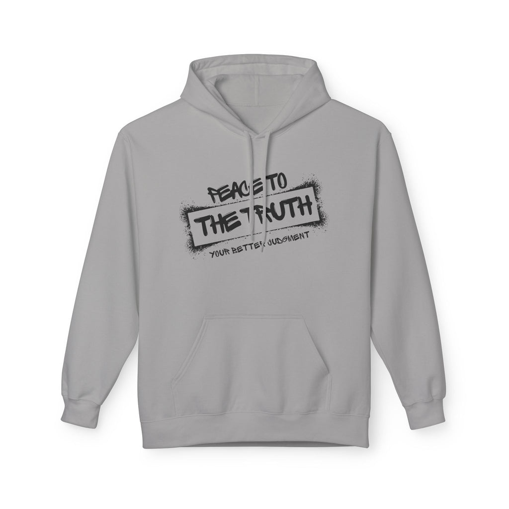 "Peace to the Truth" Hoodie, Unisex Casual Sweatshirt