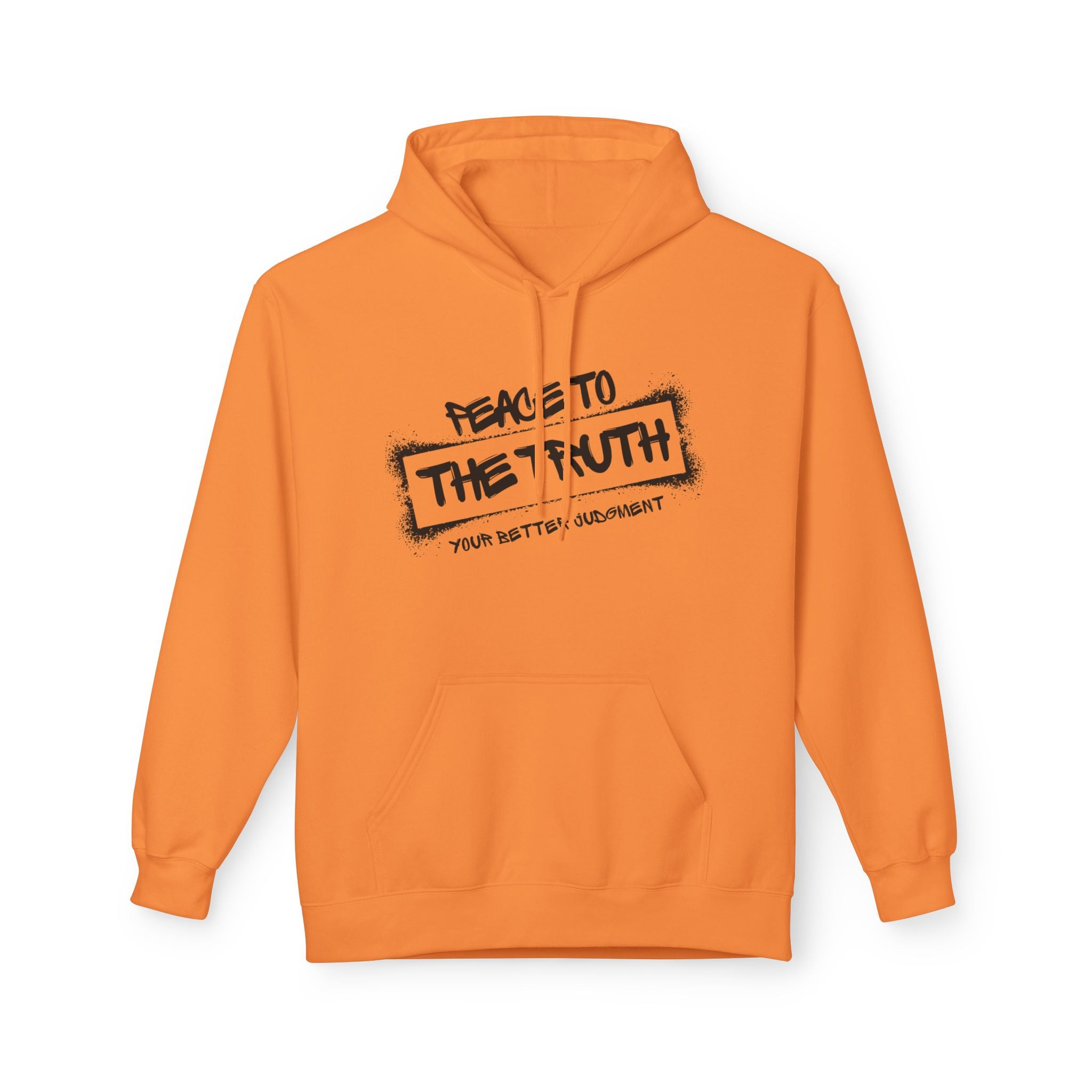 "Peace to the Truth" Hoodie, Unisex Casual Sweatshirt